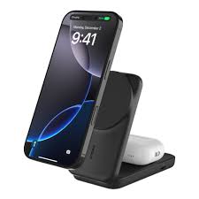 Belkin - Qi2 25W Single Puck w/ Kickstand - Lithium - Para Universal