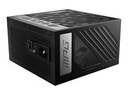 306-7ZP7B23-CE0-FUENTE DE PODER MSI MPG A850G PCIE5 850W 80 PLUS GOLD FULL MODULAR 150X150X86MM 306-7ZP7B23-CE0 NEGRO