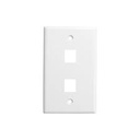 LTK-F2C-Placa de pared cuadrada 2 puertos 45 grados, Faceplate (CAJAS Y PLACAS