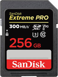 SanDisk - Flash memory card - SDXC UHS-II Memory Card - 256GB