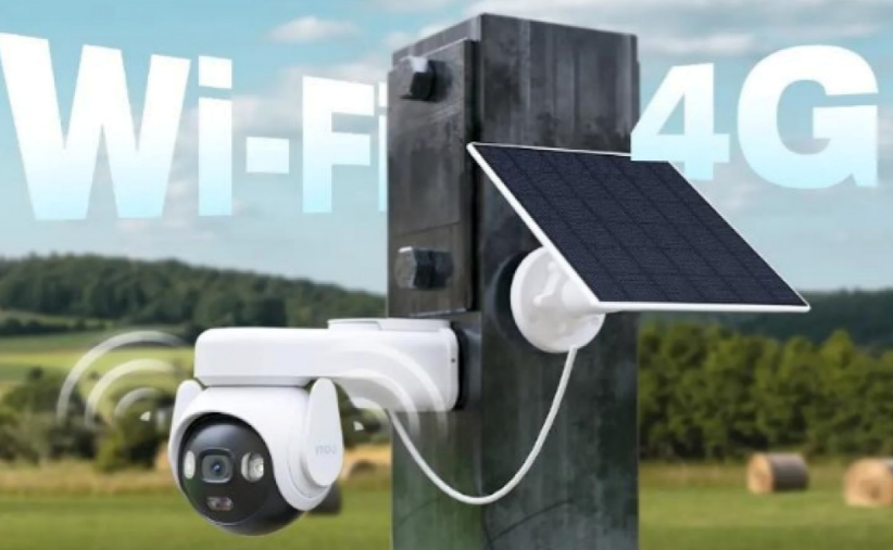 CAMARA WIFI + 4G IMOU PT 5MP PANEL SOLAR GRABACION  CONTINUA (AOV) IPC-B7ED-5M0TEA-AM/FSP14