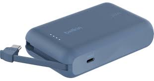 Belkin - Power bank - Lithium ion - Para iPhone 15 - with 20W PD + Integrated USB-C