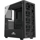CASE REDRAGON (GC-624) ATX VIDRIO TEMPERADO/NEGRO