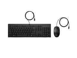 HP - Mouse - 25 Wired Mouse and KB G2