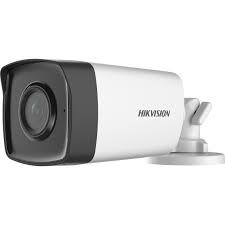 DS2CE17D0TIT3FS28-Cámara bullet HD-TVI Hikvision de 2 megapixels 4 en 1, LEDS IR alcance 30m. Día/Noche con conmutación mecánica y óptica fija 2,8mm. IP67. Hikvision.