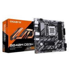 Gigabyte - B840 - Motherboard - Micro ATX - Socket AM5 - AMD B840 - para Ryzen 5 / para Ryzen 7 / para Ryzen 9 - AMD Radeon - None