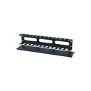 FD-CA-CM-02-2U-Organizador de cables 2U. (Metal con tapa)FD-CA-CM-02-2U-