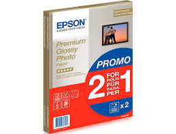 Epson - Brillo - A3 plus (329 x 423 mm) - 240 g/m² - 100 hoja(s) papel fotográfico brillante - para Stylus Pro 38XX, Pro 4800, Pro 7800, Pro 9800; Stylus Photo 2200; WorkForce WF-2930