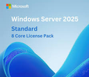 Win Server 2025 Std - 8 Core Pack (1Y/MTH)