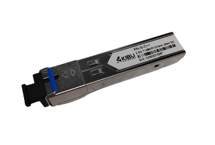 KIBU NETWORKS-SFP C++ - 2.5G/1.25G T1490/R1310NM 20KM BIDI SC 7dbm - KN-G7DB-C++