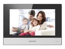 Hikvision DS-KH8350-WTE1 - Sistema de intercomunicación de vídeo - inalámbrico, cableado (LAN 10/100, 802.11b, 802.11g, 802.11n) - 7" monitor LCD