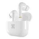 Klip Xtreme - True wireless earphones - Para Phone / Para Portable electronics / Para Tablet - Wireless - KTE-011 white