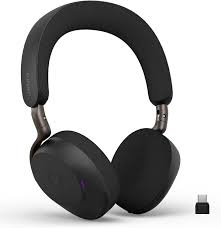 Jabra Evolve3 - Headphones - Wireless - 75 MS Link390c Black