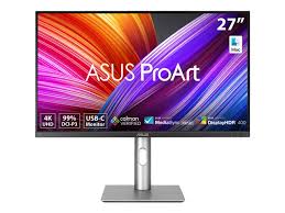 ASUS ProArt PA279CRV - Monitor LED - 27" - 3840 x 2160 4K UHD (2160p) @ 60 Hz - IPS - 350 cd/m² - 1000:1 - DisplayHDR 400 - 5 ms - 2xHDMI, 2xDisplayPort, USB-C - altavoces - negro