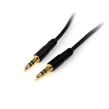 StarTech.com Cable de 4,5m Estéreo Delgado de 3,5mm - Macho a Macho - Cable de audio - mini-phone stereo 3.5 mm macho a mini-phone stereo 3.5 mm macho - 4.6 m - negro - para P/N: KITBXAVHDPEU, KITBXAVHDPNA, KITBXAVHDPUK, KITBXDOCKPEU, KITBXDOCKPNA, KITBXDOCKPUK