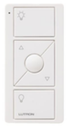 Lutron PJ2-3BRL-GWH-L01 | WHITE 3-Button Pico Smart Remote with Raise/Lower and Preset with Light Icons