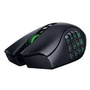 Razer Naga V2 Pro - Ratón - MMO, rueda HyperScroll Pro, gaming - diestro - óptico - 20 botones - cableado, inalámbrico - Bluetooth, USB-C, 2.4 GHz