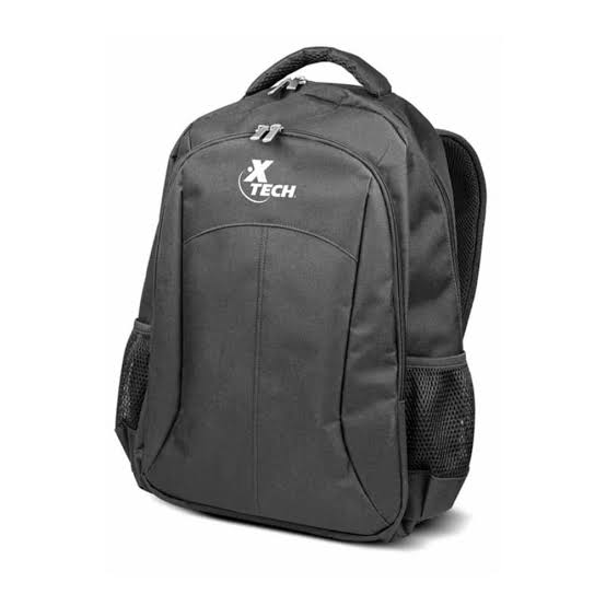 Xtech - Laptop Backpack - 13.5" - Durable polyester / 100% polyester - All black - Kavara XTB-205
