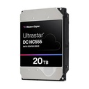 Western Digital WD Ultrastar DC H555 - Hard drive - Internal hard drive - 20 TB - 3.5" - 7200 rpm - SATA