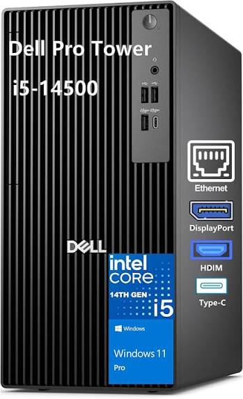 Dell Pro - Micro tower - Intel Core i5 14500T / 4.8 GHz - DDR5 SDRAM - No graphics - Windows 11 Pro - 3000202437075.3