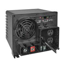Eaton Tripp Lite Series 750W APS 12VDC 120V Inverter / Charger w/ Auto Transfer Switching ATS 2 Outlets - Convertidor de corriente CC a CA + cargador de baterías - 12 V - 750 vatios - conectores de salida: 2