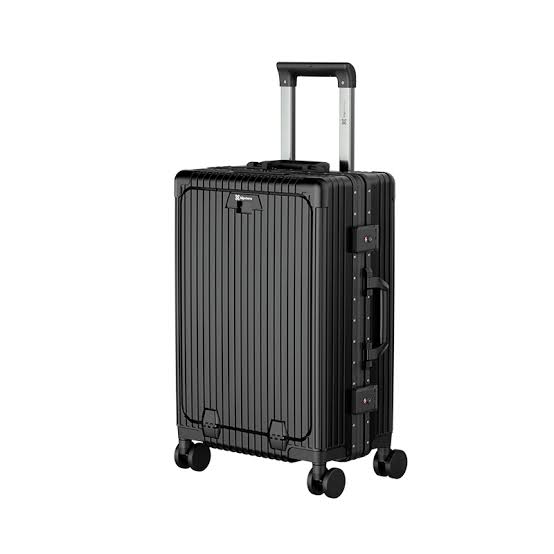 Klip Xtreme - Hard carrying case - 15.6" - Aluminum silver - USB ports
