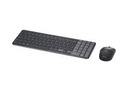 Dell - Keyboard and mouse set - Spanish - KM746-BLK-LTN