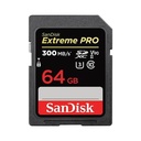 SanDisk - Flash memory card - Extreme Pro SD UHS-I 64GB SD 2