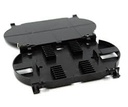 Nexxt Solutions Infrastructure - Fiber-optic splice tray - ABS plastic - Black - Bandeja de fusion 12