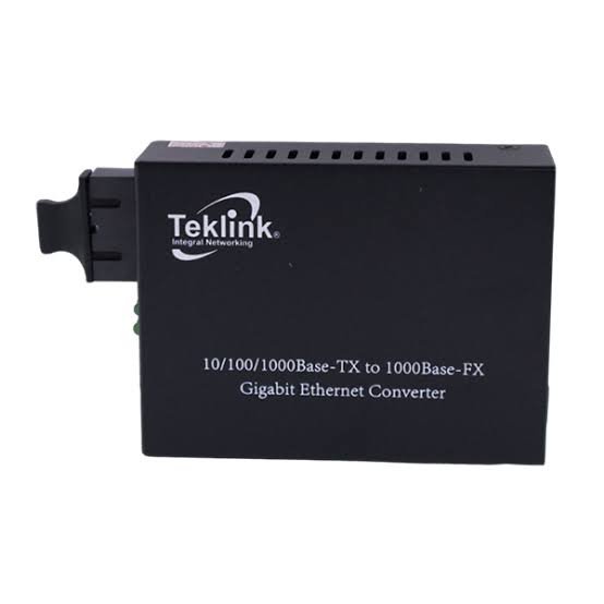 FIB-DTLDG2-25-CONVERTIDOR DE MEDIOS 10/100/1000M DUAL FIBRA / SM / SC MONOMODO 25KM 1310NM SET 2 PIEZAS TEKLINK