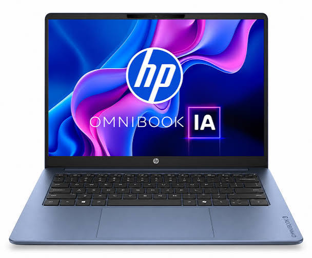 HP - Notebook - 14" - Intel Core i5 320 / 4.6 GHz - DDR5 SDRAM - 16 GB - 512 GB - Intel Graphics - Microsoft Windows 11 Home - Blue