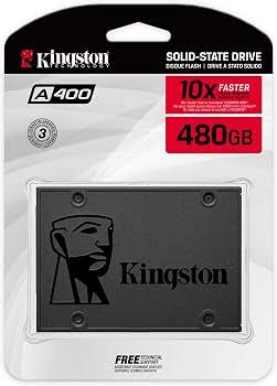 Kingston - Solid state drive - Internal hard drive - 480 GB - 2.5"