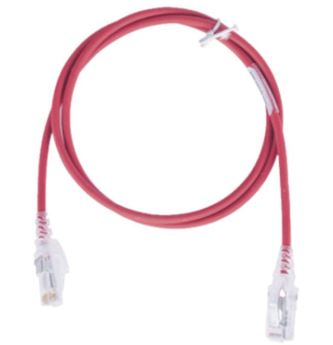 MC6-01F07R-Patch Cord UTP, Cat6, 7 pies (213cm) color rojo