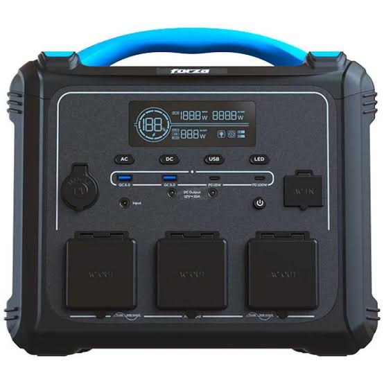 Forza Titan Series - Battery backup - 700 Watt - AC 110/220 V - Lithium LFP 2AC/7DC