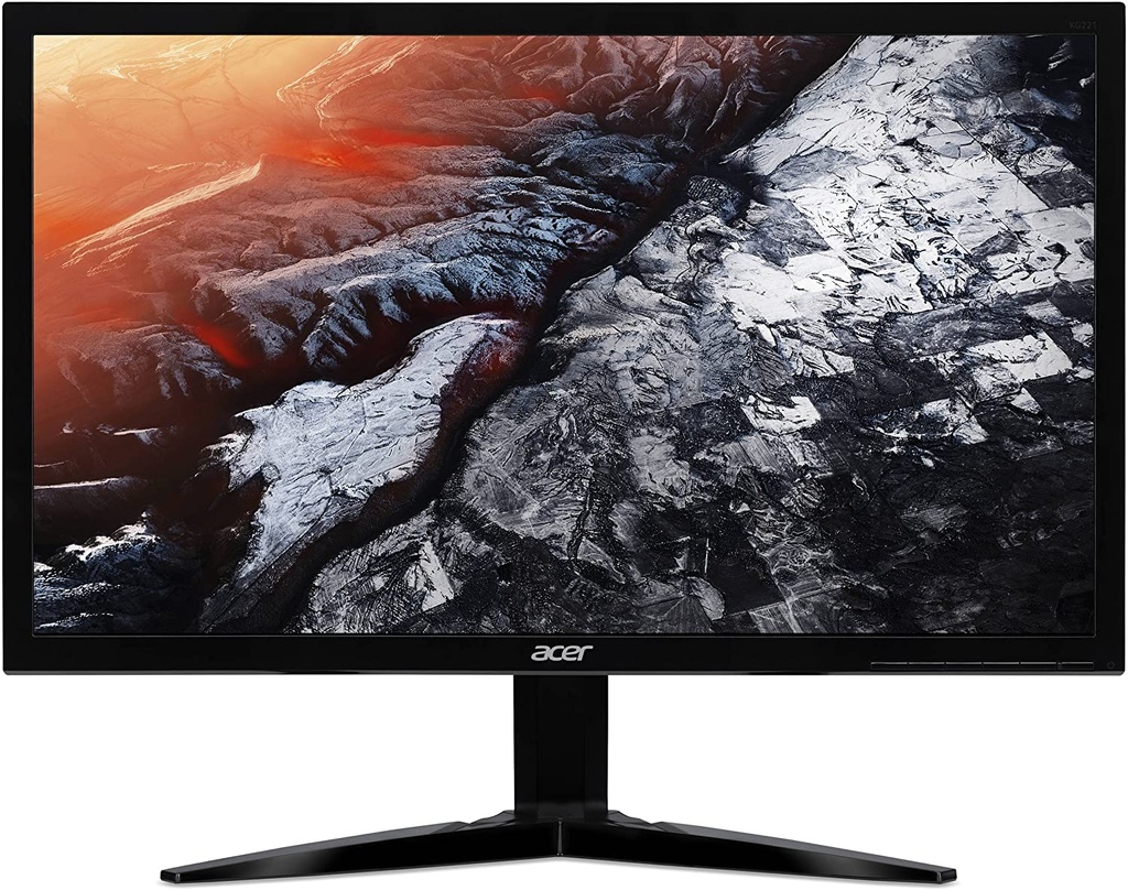 Acer KG221Q - Monitor LED - 21.5" - 1920 x 1080 Full HD (1080p) @ 75 Hz - TN - 200 cd/m² - 1 ms - HDMI, VGA - altavoces - negro
