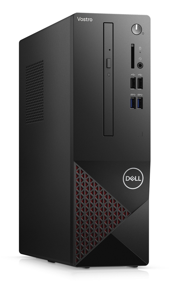 Dell Vostro 3681 - SFF - Core i3 10100 / 3.6 GHz - RAM 4 GB - HDD 1 TB - grabadora de DVD - UHD Graphics 630 - GigE - WLAN: Bluetooth, 802.11a/b/g/n/ac - Win 10 Home 64 bit - monitor: ninguno - BTS - con 1 Year Hardware Service with Onsite/In-Home Service After Remote Diagnosis