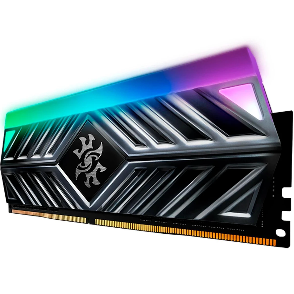 A-Data - DDR4 SDRAM - 16 GB - DIMM 288-pin - 3200 MHz - PC4-21333 - CL18 - Generic - Unbuffered - Non-ECC - RGB SPECTRIX D41
