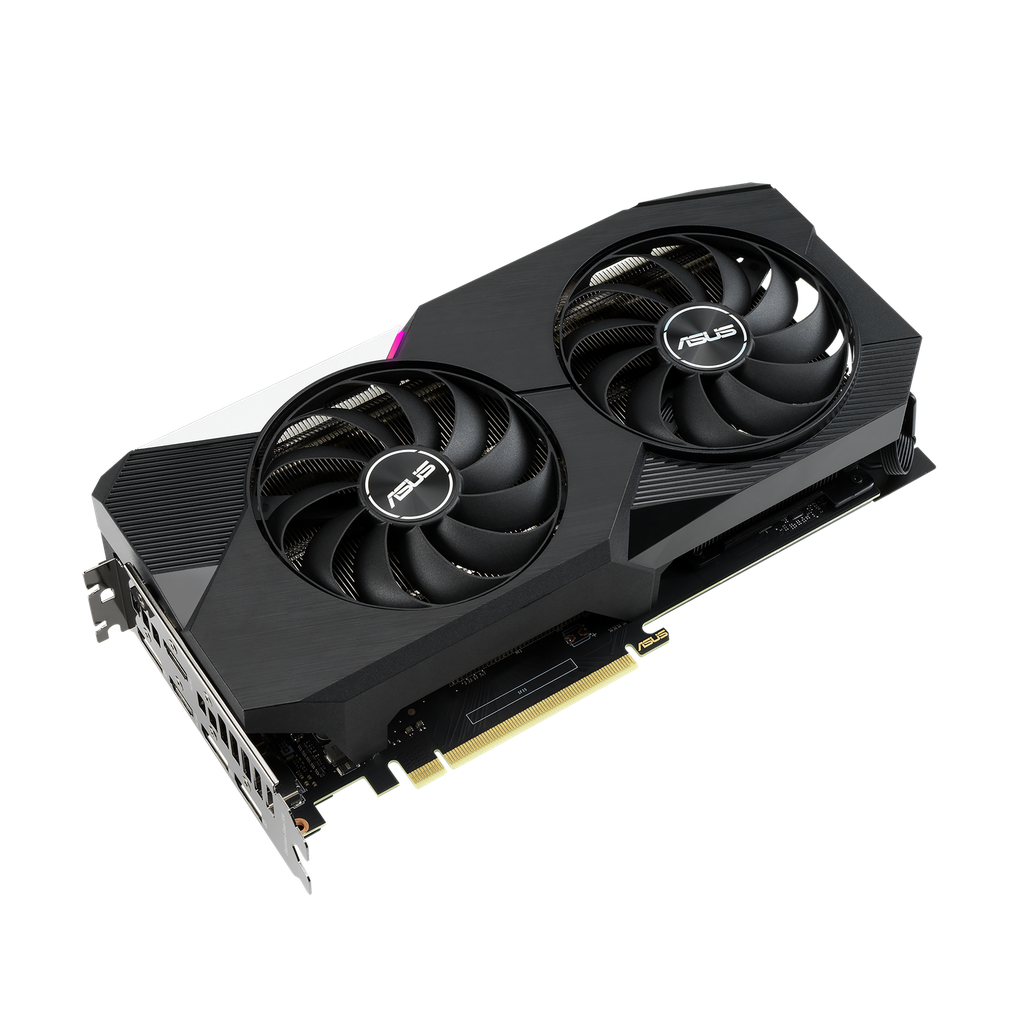 ASUS DUAL-RTX3060TI-O8G - OC Edition - tarjeta gráfica - GF RTX 3060 Ti - 8 GB GDDR6 - PCIe 4.0 x16 - 2 x HDMI, 3 x DisplayPort