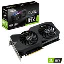 ASUS DUAL-RTX3060TI-O8G - OC Edition - tarjeta gráfica - GF RTX 3060 Ti - 8 GB GDDR6 - PCIe 4.0 x16 - 2 x HDMI, 3 x DisplayPort
