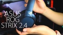 ASUS ROG Strix Go 2.4 - Auricular - tamaño completo - 2,4 GHz - inalámbrico, cableado - conector de 3,5 mm