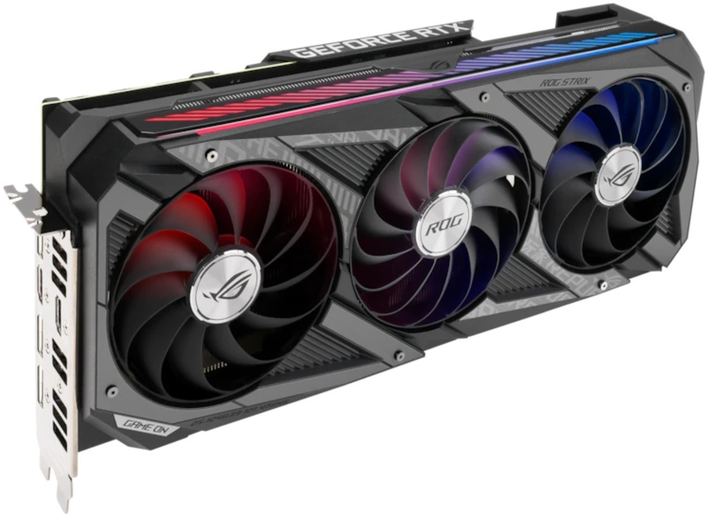 ASUS ROG-STRIX-RTX3070-8G-GAMING - Tarjeta gráfica - GF RTX 3070 - 8 GB GDDR6 - PCIe 4.0 - 2 x HDMI, 3 x DisplayPort