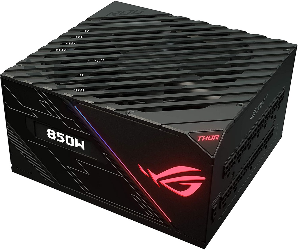 ASUS ROG-THOR-850P - Fuente de alimentación (interna) - ATX12V - 80 PLUS Platinum - CA 100-240 V - 850 vatios