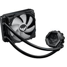 ASUS TUF Gaming LC 120 RGB - Sistema de refrigeración líquida del procesador - (para: LGA1156, LGA1366, LGA1155, LGA1150, LGA1151, AM4, LGA1200) - aluminio - 120 mm