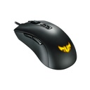 ASUS TUF Gaming M3 - Ratón - ergonómico - óptico - 7 botones - cableado - USB - gris