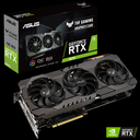 ASUS TUF-RTX3070-O8G-GAMING - Tarjeta gráfica - GF RTX 3070 - 8 GB GDDR6 - PCIe 4.0 - 2 x HDMI, 3 x DisplayPort