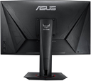 ASUS TUF Gaming VG27WQ - Monitor LED - curvado - 27" - 2560 x 1440 WQHD @ 165 Hz - VA - 400 cd/m² - 3000:1 - 1 ms - 2xHDMI, DisplayPort - altavoces - negro