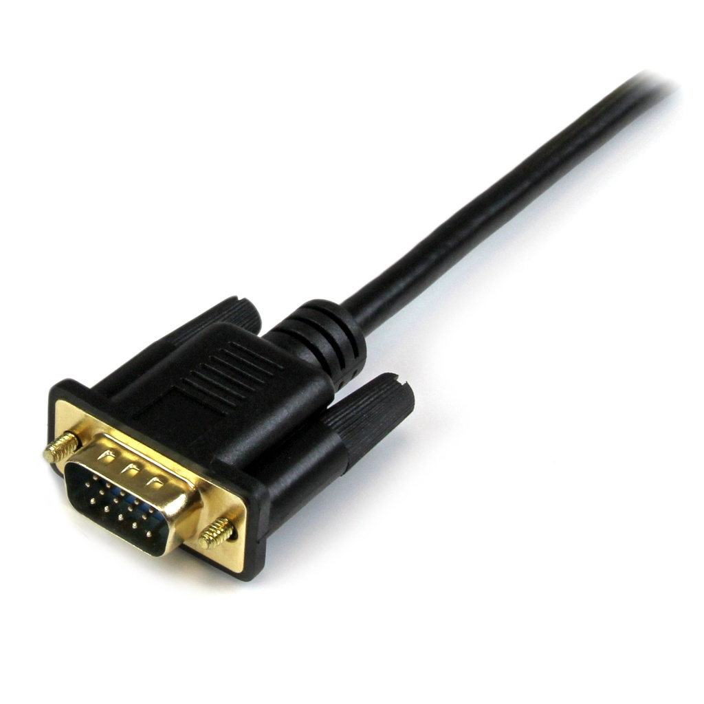 StarTech.com Cable de 91cm Conversor Activo HDMI a VGA - Adaptador 1920x1200 1080p - Vídeo conversor - HDMI - VGA