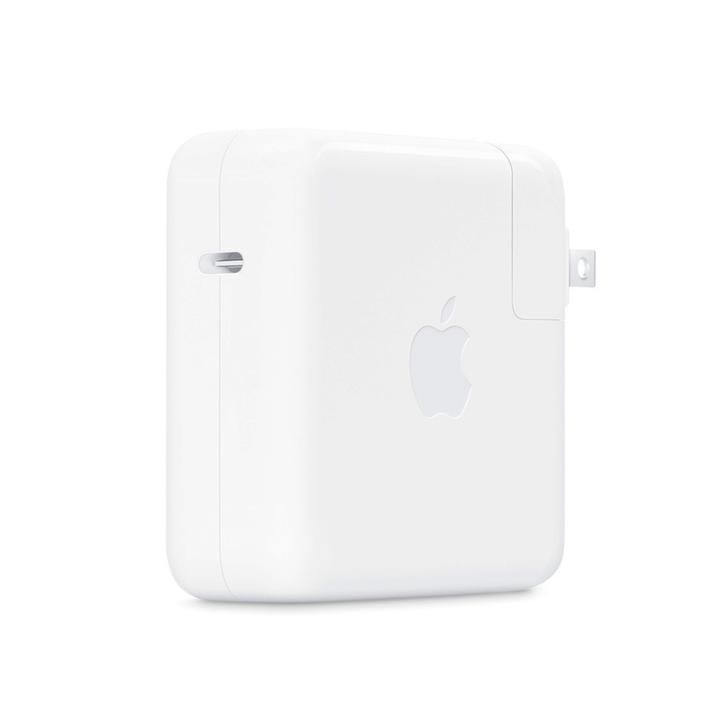 Apple USB-C - Adaptador de corriente - 61 vatios - Estados Unidos - para MacBook (Early 2015, Early 2016, Mid 2017); MacBook Air with Retina display (Early 2020, Late 2018, Mid 2019); MacBook Pro 13.3" (Late 2016, Mid 2017, Mid 2018, Mid 2019, Early 2020)