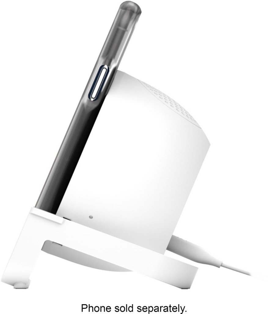Belkin BOOST CHARGE - Anclaje de altavoces - para uso portátil - inalámbrico - Bluetooth - blanco