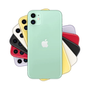 Apple iPhone 11 - Teléfono inteligente - SIM doble - 4G Gigabit Class LTE - 64 GB - 6.1" - 1792 x 828 píxeles (326 ppi) - Liquid Retina HD display (cámara frontal de 12 MP) - 2 x cámaras traseras - verde
